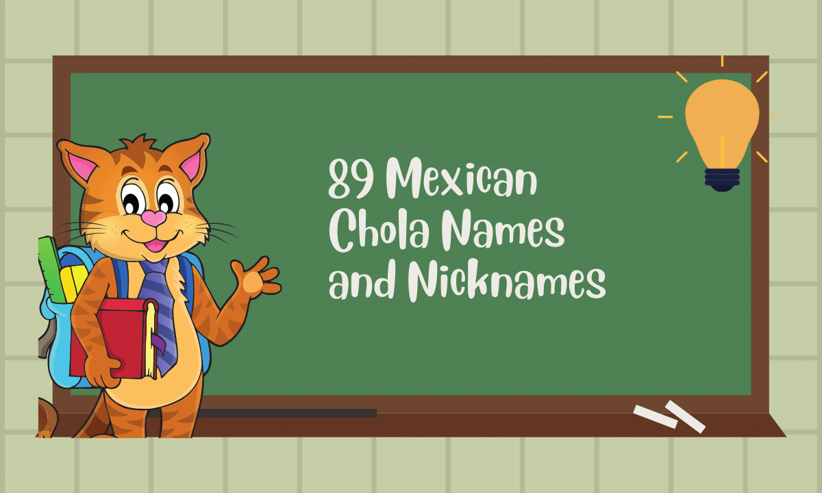 89 Mexican Chola Names and Nicknames
